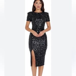 Dress the Population Sequin Bodycon Dress